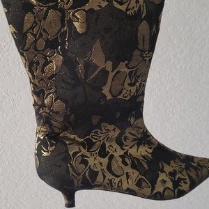 Beautiful Ashro special occasion embossed boot